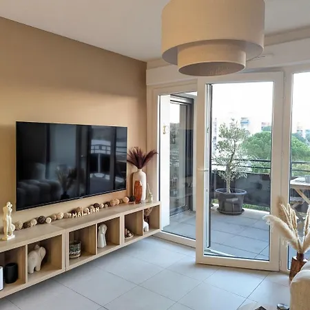 Appartement Beautiful 3-bedroom With Terrace, Park View Montpellier